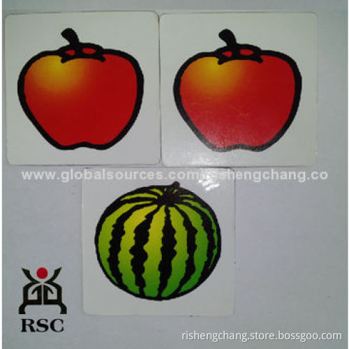 Flexible magnetic sheets, can be stuck on fridge, door and other iron goods to decorate